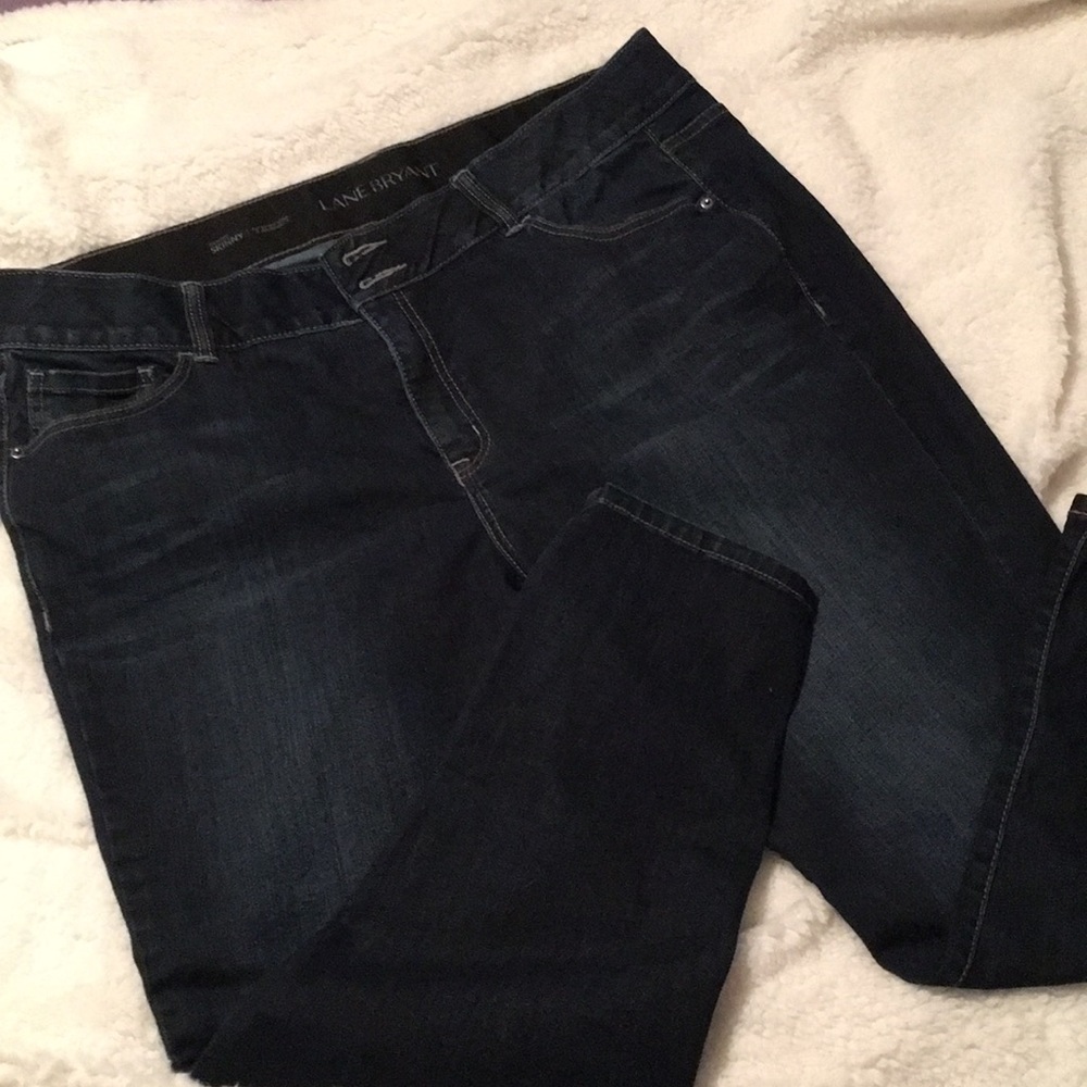 T3 tummy control jeans by Lane Bryant 22p